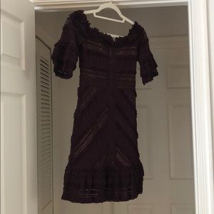 Burgundy Cinq à Sept Dress